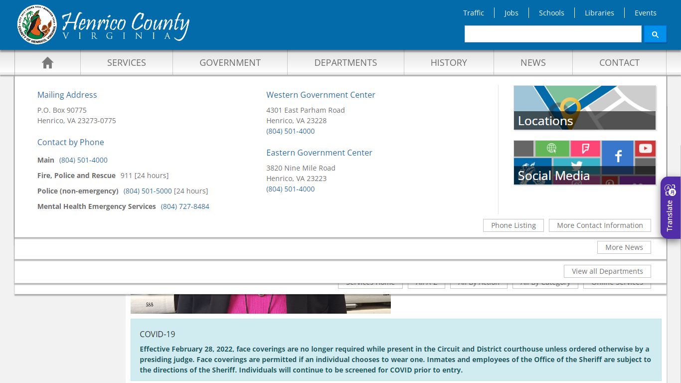 Circuit Court Clerk's Office - Henrico County, Virginia